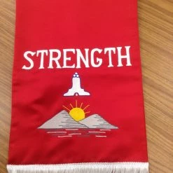 Vendor-unknown Blue Lodge Pedestal Covers - Emblems & Words