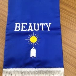 Vendor-unknown Blue Lodge Pedestal Covers - Emblems & Words