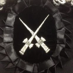 Vendor-unknown Knights Of St. John Crossed Swords Rosette Silver Machine