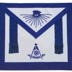 Vendor-unknown Apron - 13" X 15" Moire Trim And Tabs With Rayon Fringe Aprons