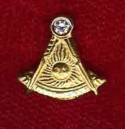 Vendor-unknown Lapel Button - BL J116 Blue Lodge