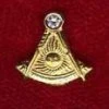 Vendor-unknown Lapel Button - BL J116 Blue Lodge