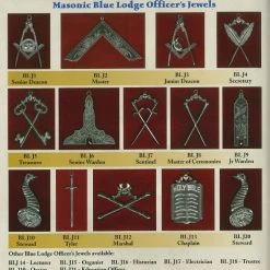 Vendor-unknown Blue Lodge Officer's Jewel Set
