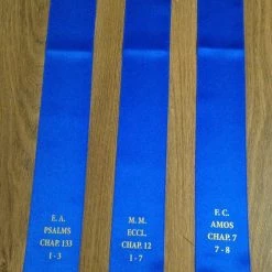 Vendor-unknown Bible Marker Blue Lodge