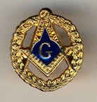 Vendor-unknown * NEW ITEMS * Lapel - Blue Lodge W/Wreath
