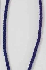 Vendor-unknown Cord Collar W/ Jewel Snap Blue Lodge