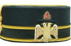 Vendor-unknown Scottish Rite 32 Degree Black Cap Southern Jurisdiction Consistory