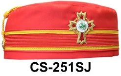 Vendor-unknown Scottish Rite 32 Degree KCCH Red Cap Southern Jurisdiction