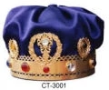 Vendor-unknown Metal Crown With Jewels Costumes