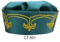 Vendor-unknown Costumes Headdress With Embroidery