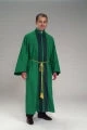 Vendor-unknown One Piece Robe - Standing Collar