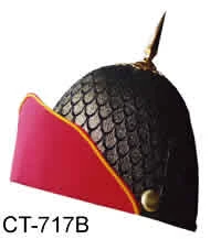 Vendor-unknown Costumes Helmet With Visor, Braid Trim