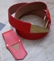 Vendor-unknown KNIGHT MASON RED BELT