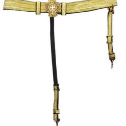 Vendor-unknown Knights Of St. John Officers Below Brigadier General Belt Knights Of St John