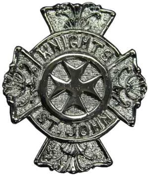 Vendor-unknown Knights Of St John Knights Of St. John Buckle - Nickel