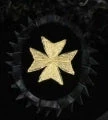 Vendor-unknown Knights Of St John Knights Of St. John Cross Rosette Gold Machine