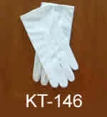 Vendor-unknown Knights Of St John White Nylon Gloves