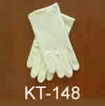Vendor-unknown Knight Templar Buff Cotton Gloves With Rubber Dot Palms