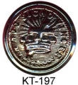 Vendor-unknown Knight Templar Small Silver Button