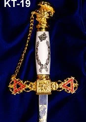 Vendor-unknown Knight Templar - KT 19 - Nebraska And Detroit Comm. No 1 Regulation Sword