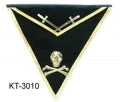 Vendor-unknown Apron - Gold Skull & Crossbones Knight Templar