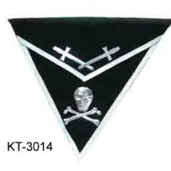 Vendor-unknown Apron - Silver Skull & Crossbones