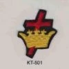 Vendor-unknown Patch - Knight Templar Cross & Crown