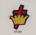 Vendor-unknown Patch - Knight Templar Cross & Crown