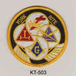 Vendor-unknown Patch - York Rite Knight Templar