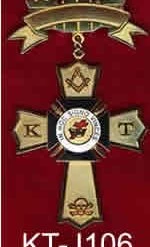 Vendor-unknown Knight Templar Past Commander KT J106
