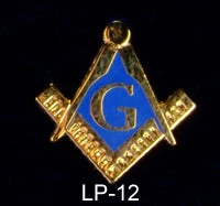 Vendor-unknown Blue Lodge Lapel Pin - Small