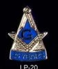 Vendor-unknown Lapel Pins 25 Year Blue Lodge Lapel Pin