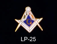 Vendor-unknown Lapel Pins Blue Lodge Lapel Pin