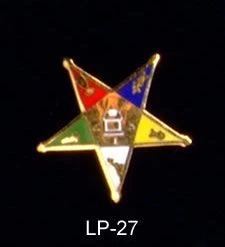 Vendor-unknown Eastern Star Lapel Pin Lapel Pins