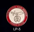 Vendor-unknown 25 Year Member Shrine Mason Lapel Pin Lapel Pins