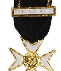 Vendor-unknown Malta Jewel With Two Bars Knight Templar