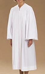 Vendor-unknown Plain White Robe Order Of Eastern Star & Heroines Of Templar Crusad