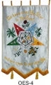 Vendor-unknown Eastern Star Signet Banner Order Of Eastern Star & Heroines Of Templar Crusad