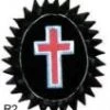 Vendor-unknown Rosette - Silver Passion Cross