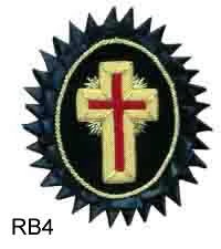 Vendor-unknown Rosette - Gold Bullion Passion Cross