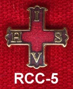 Vendor-unknown RCC Members Lapel Pin Red Cross Of Constantine