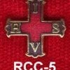 Vendor-unknown RCC Members Lapel Pin Red Cross Of Constantine
