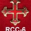 Vendor-unknown RCC Members Lapel Pin - Gold Filled Red Cross Of Constantine