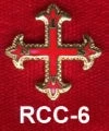 Vendor-unknown RCC Members Lapel Pin - Gold Filled Red Cross Of Constantine