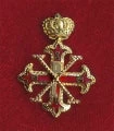 Vendor-unknown RCC Sovereign/Past Sovereign Members Pin Red Cross Of Constantine