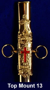 Vendor-unknown Top Mount 13 Sword Scabbard Mounts