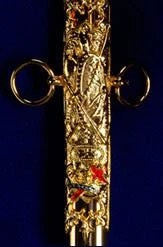 Vendor-unknown Top Mount 9 Sword Scabbard Mounts